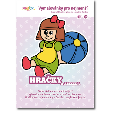 Obrázek produktu: Hračky a abeceda - omalovánky