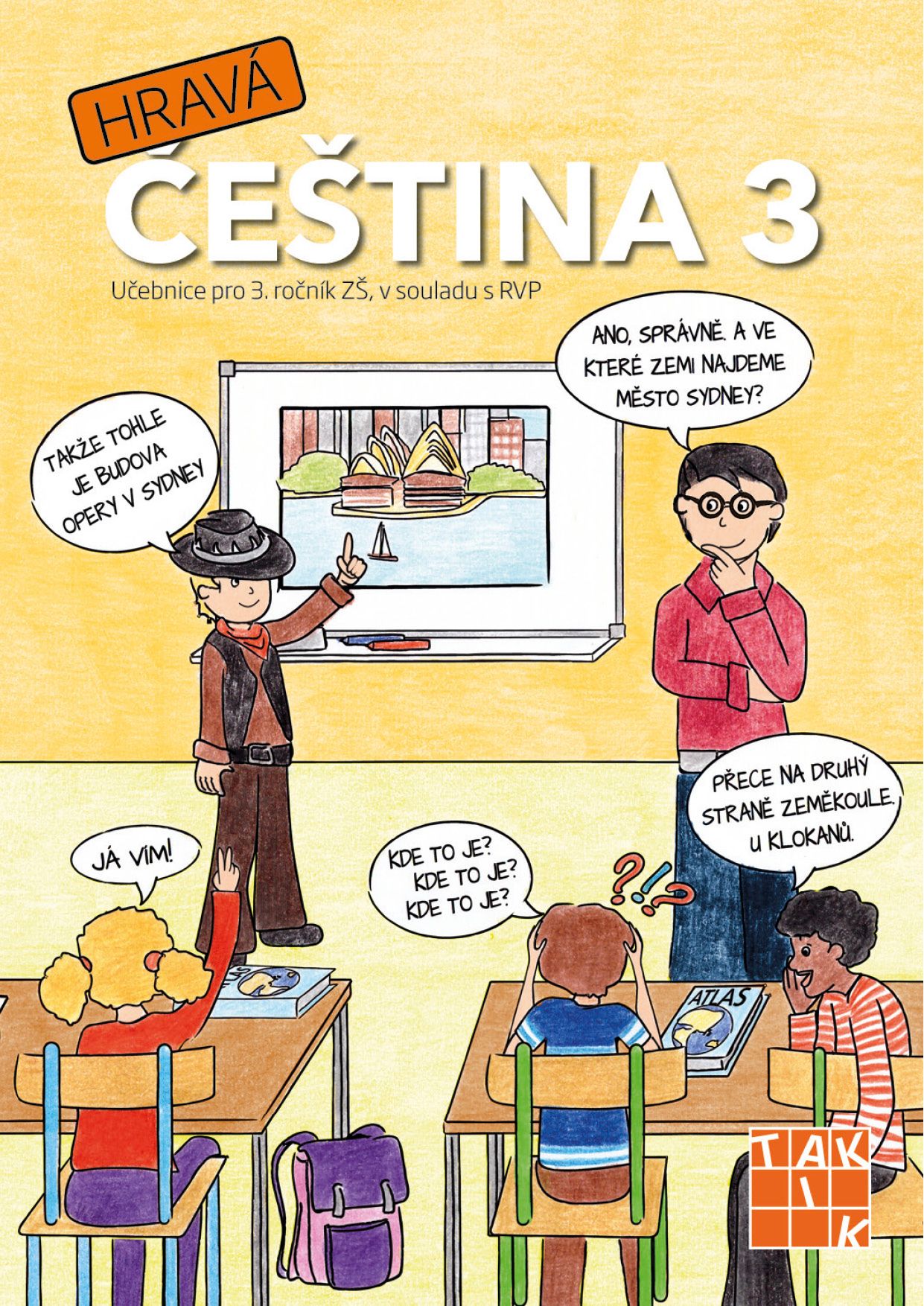 Hravá čeština 3 - učebnice