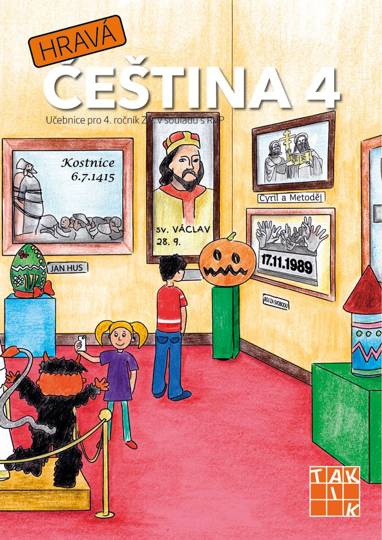 Hravá čeština 4 – učebnice