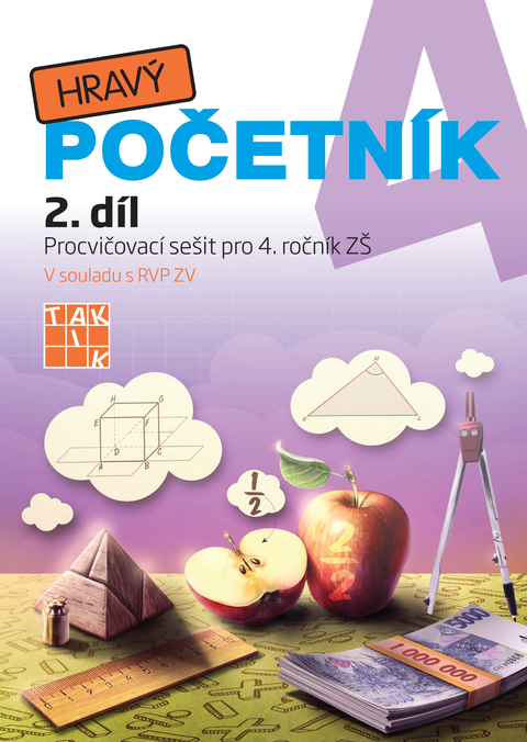 Obrázek produktu: Hravý početník 4 - pracovní sešit - 2. díl