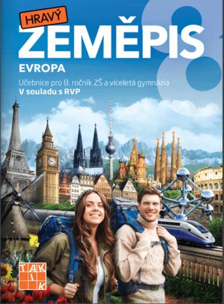 Hravý zeměpis 8 - Evropa - učebnice TAKTIK International, s.r.o