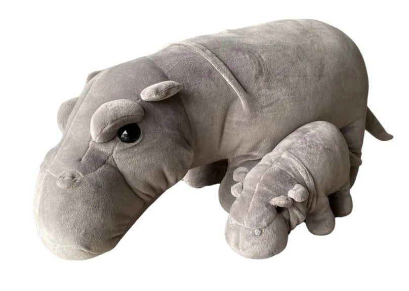 Hroší rodinka 40 cm