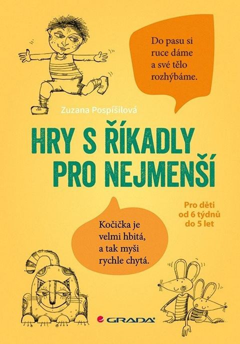 Obrázek produktu: Hry s říkadly pro nejmenší - Pro děti od 6 týdnů do 5 let