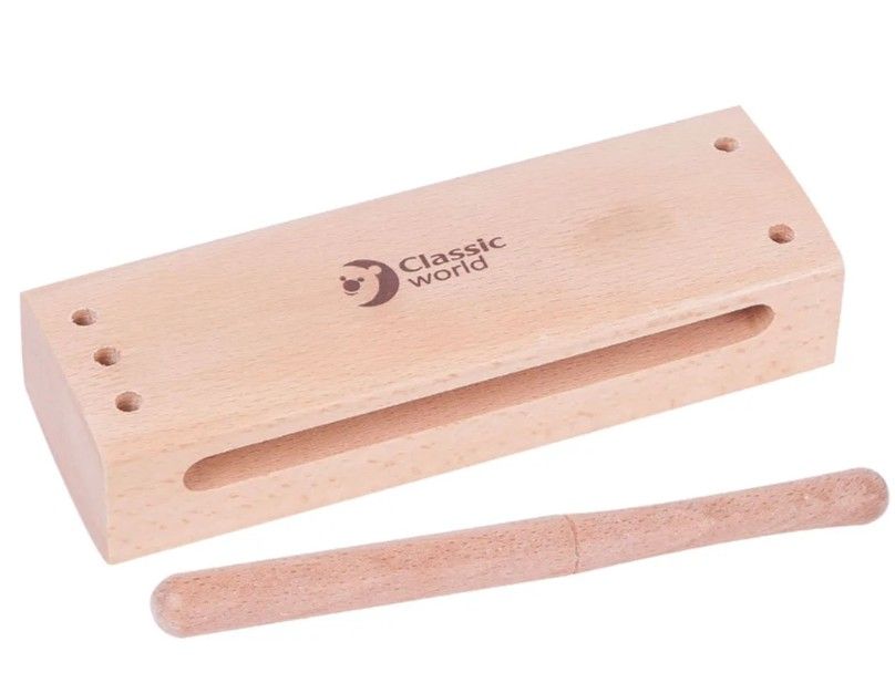 Hudební nástroj wooden block Classic World
