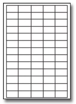 Obrázek produktu: Image label Samolepicí etikety A4 100 ks - 38 × 21 mm