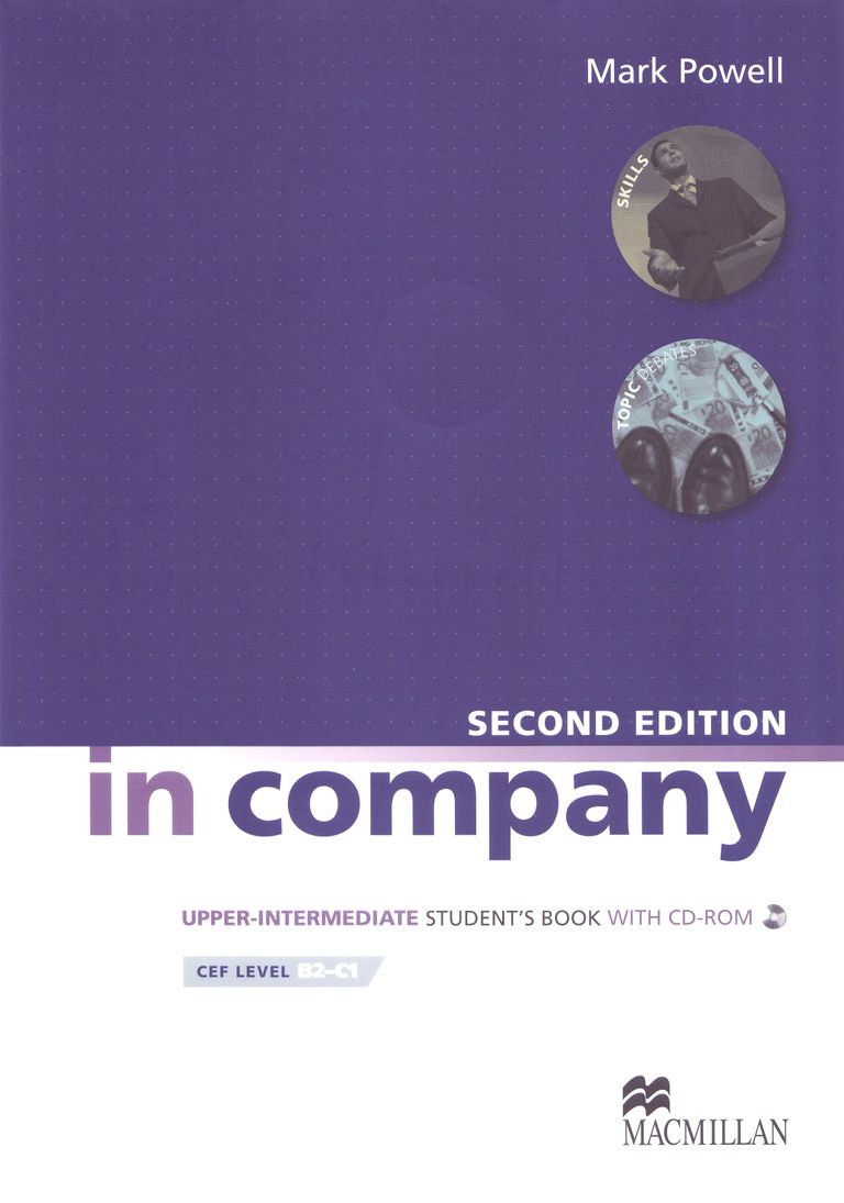 In Company Upper-intermediate Students Book with self-study CD-ROM