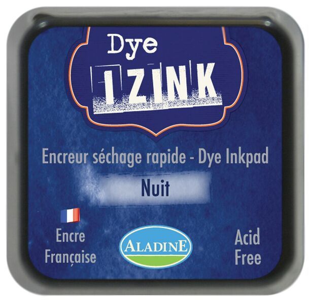 Inkoust IZINK mini, rychleschnoucí - noční modrá