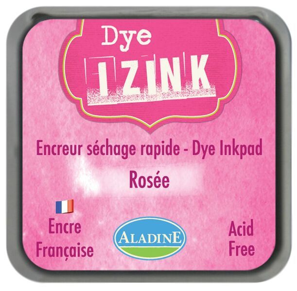 Razítkovací polštářek Aladine IZINK DYE - roseé růžová Aladine