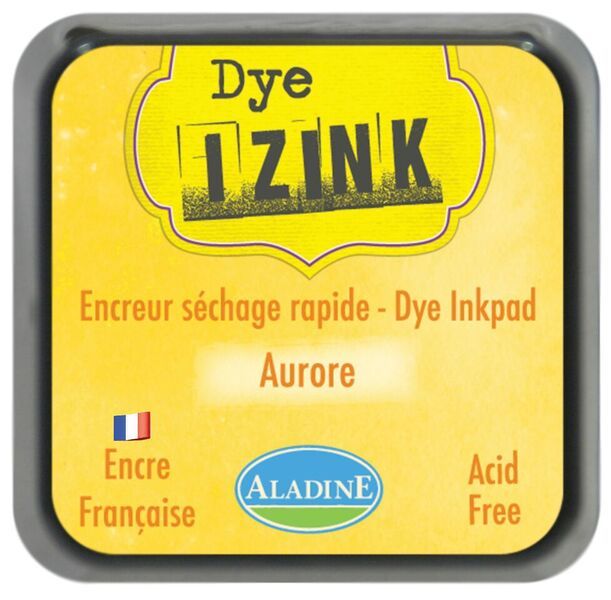 Polštářky Izink Dye žlutá Aladine