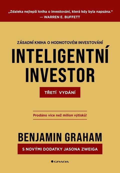 Obrázek produktu: Inteligentní investor - Zásadní kniha o hodnotovém investování