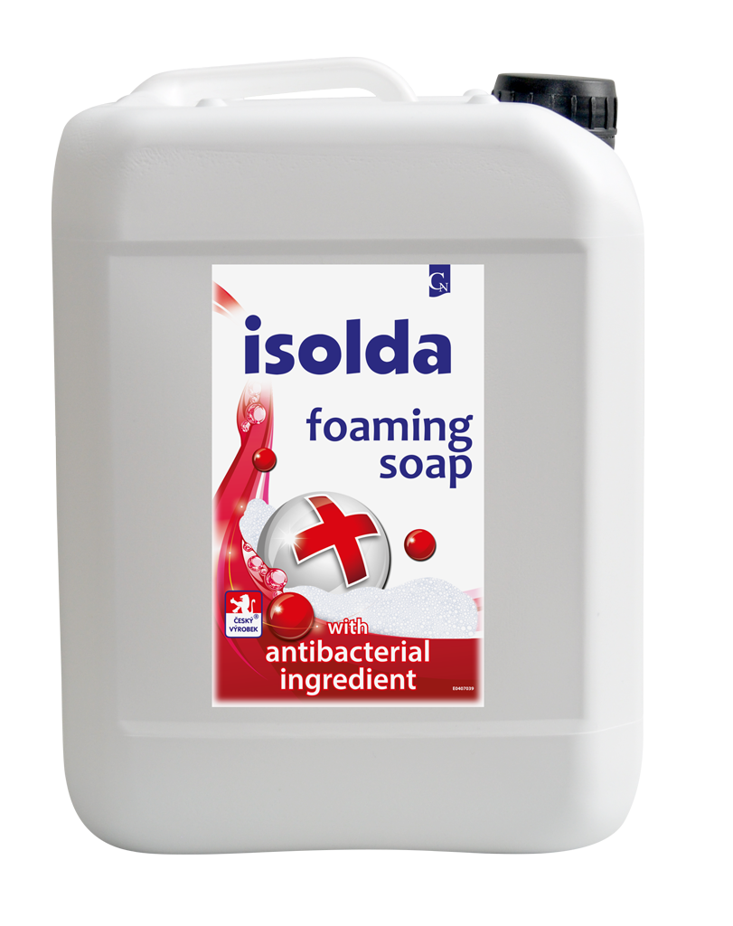 ISOLDA pěnové mýdlo - s antibakteriální přísadou 5 l