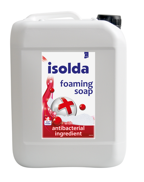 Obrázek produktu: ISOLDA pěnové mýdlo - s antibakteriální přísadou 5 l