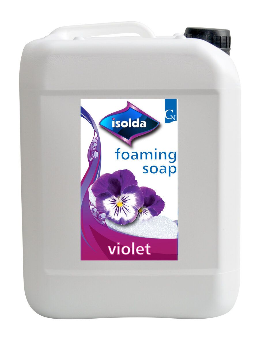 ISOLDA pěnové mýdlo VIOLET - 5 l
