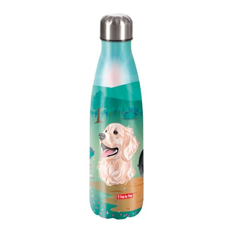 Obrázek produktu: Izolovaná láhev na pití z nerezové oceli 0,5 l, Dog Basty