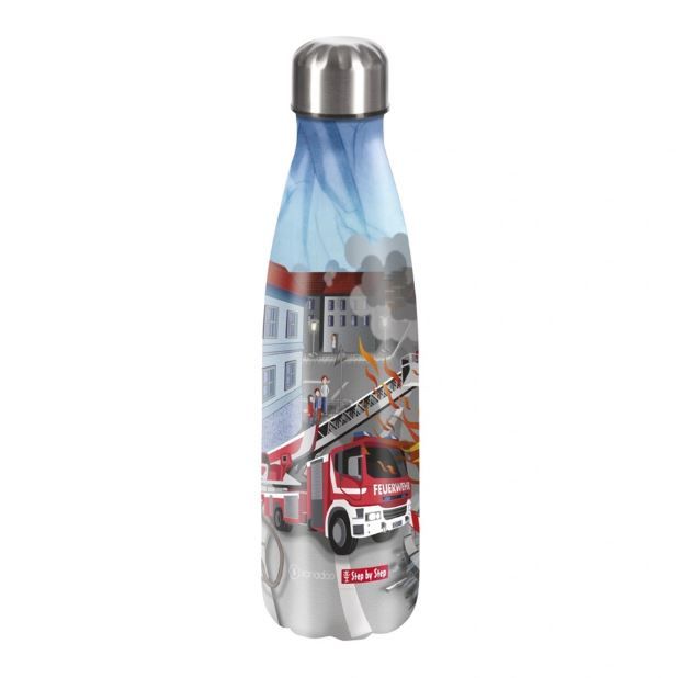 Izolovaná láhev na pití z nerezové oceli 0,5 l - Fire Engine Brandon