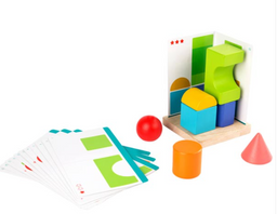 Obrázek produktu: Jednoduchá geometrie – dřevěná hra