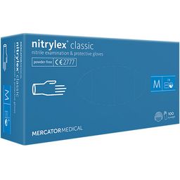 Obrázek produktu: Jednorázové rukavice Nitrylex Classic - bez pudru, vel. S (100 ks)
