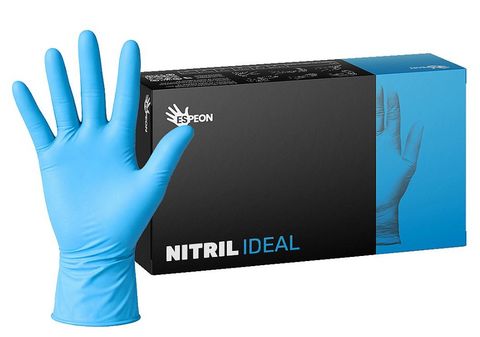 Obrázek produktu: Jednorázové rukavice Nitrylex Ideal3, vel. M (100 ks)