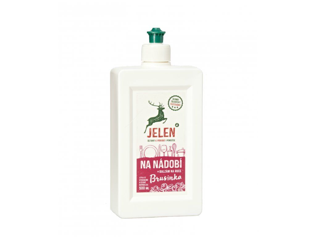 Jelen na nádobí - brusinka 500 ml