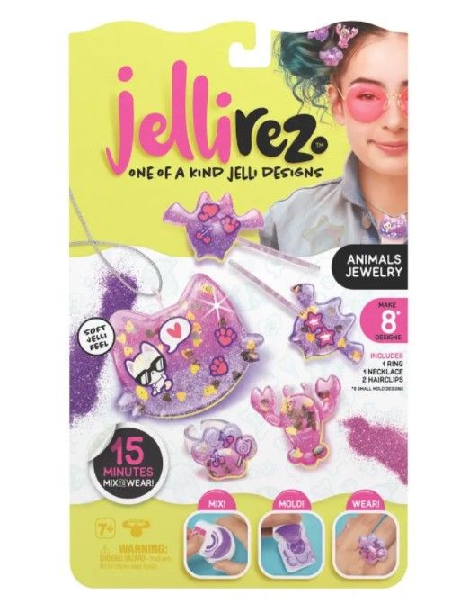 Jelli Rez - základní set pro výrobu bižuterie - Zvířátka