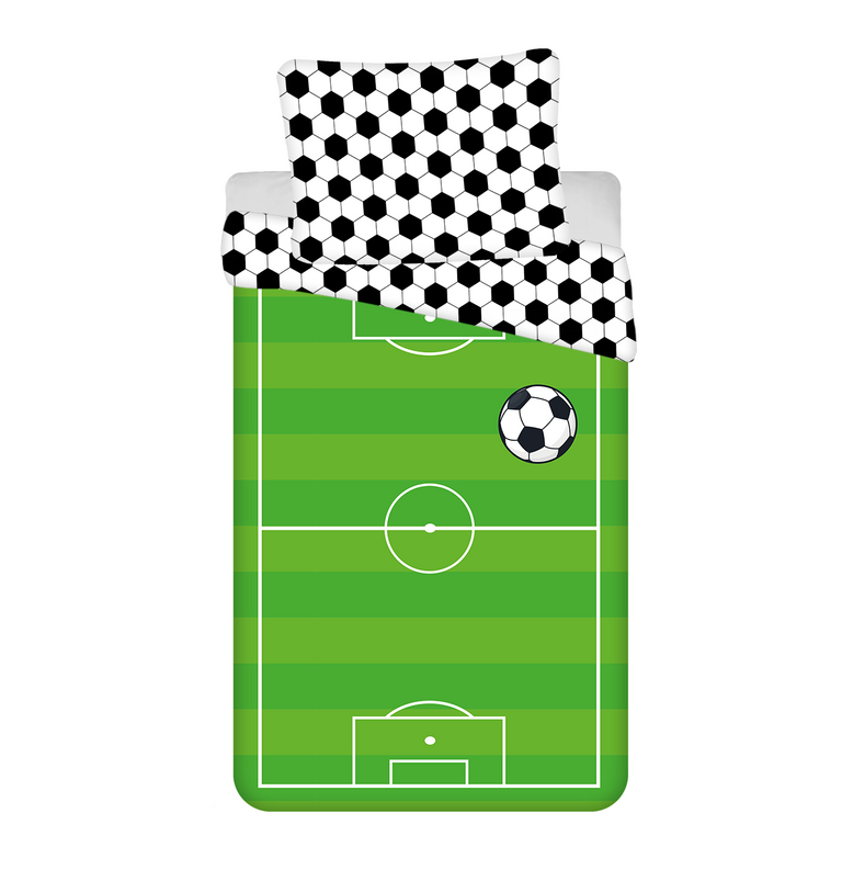 Jerry Fabrics Povlečení fototisk Football Green 02 Varianta: Povlečení fototisk Football Green 02 140x200, 70x90 cm