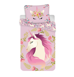 Obrázek produktu: Jerry Fabrics dětské povlečení Jednorožec Flowers