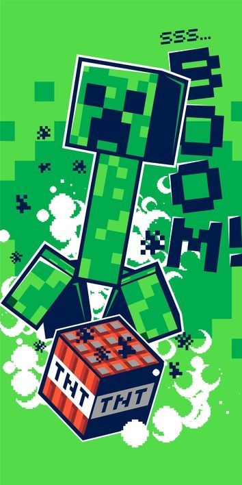 Obrázek produktu: Jerry Fabrics osuška Minecraft "Boom"