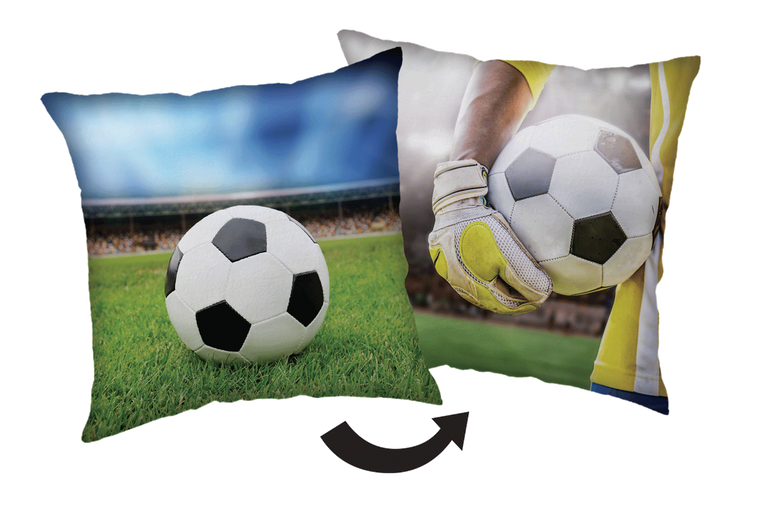 Jerry Fabrics Polštářek Fotbal two sides Varianta: Polštářek Fotbal two sides 40x40 cm
