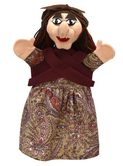 Ježibaba 28 cm, maňásek