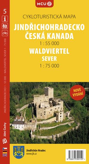 Obrázek produktu: Jindřichohradecko - cykloturistická mapa č.5/1:55 000