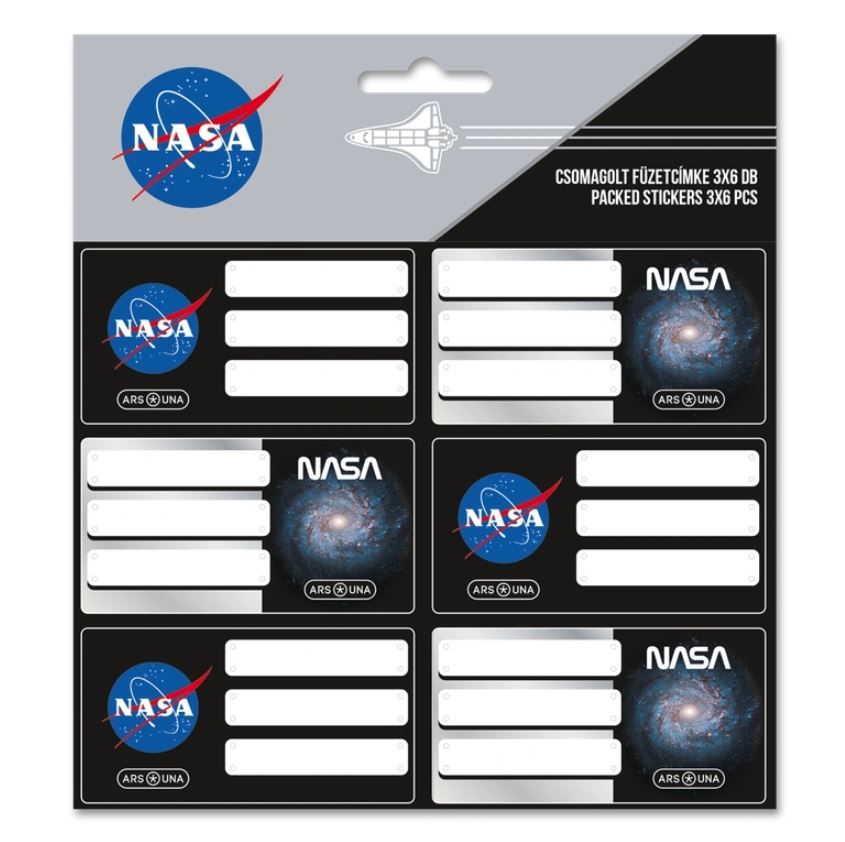 Jmenovky na sešit Ars Una - NASA 26