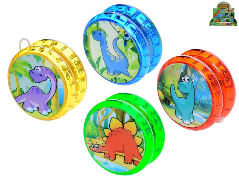 Jojo dinosauři 6 cm na baterie se světlem, mix motivů