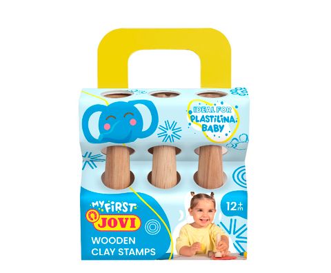 Obrázek produktu: JOVI BABY dřevěná razítka 3 ks