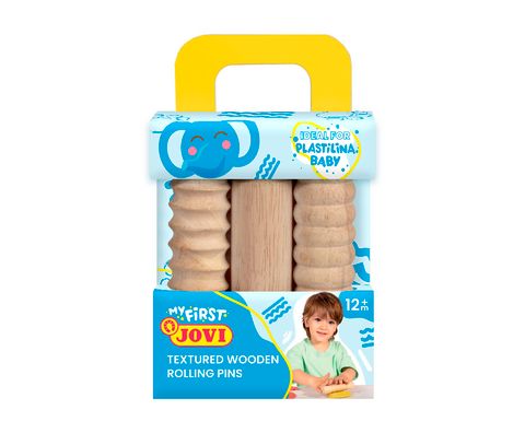 Obrázek produktu: JOVI BABY dřevěné válečky 3 ks