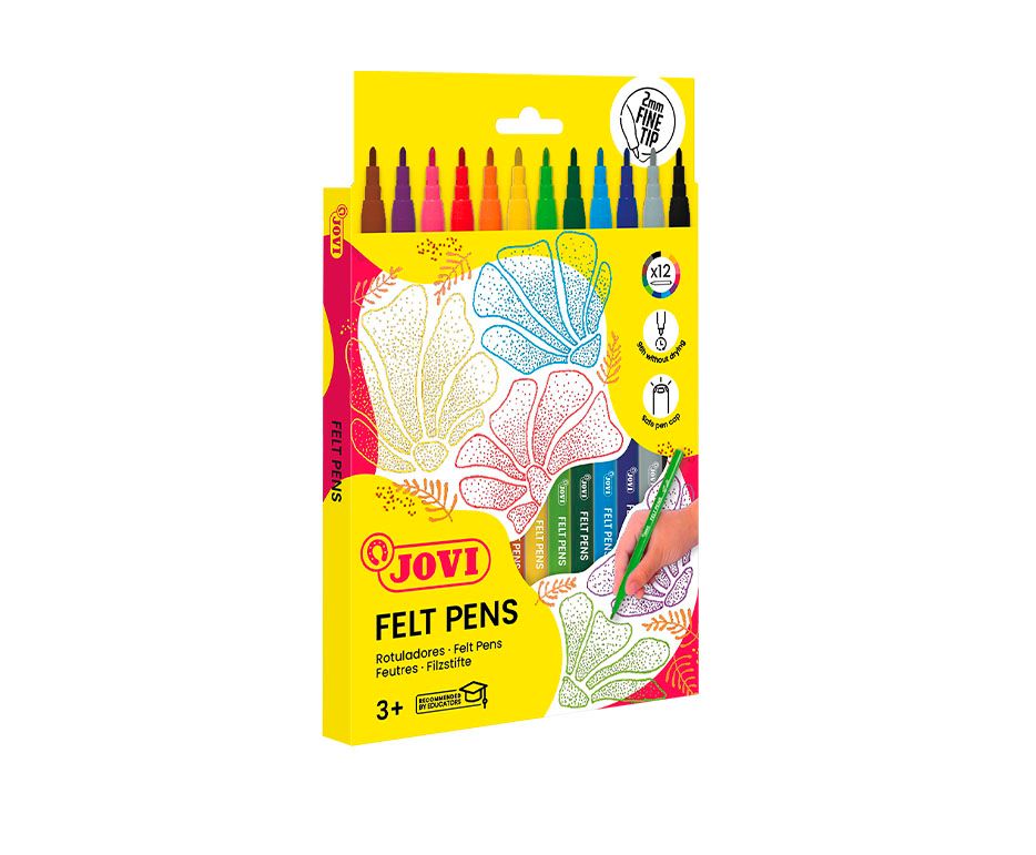 JOVI fixy 12 ks jemný hrot