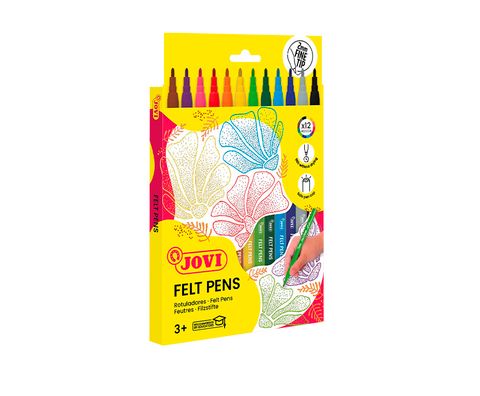 Obrázek produktu: JOVI fixy 12 ks jemný hrot