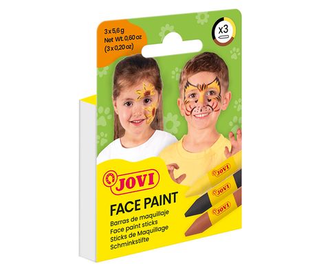 Obrázek produktu: JOVI obličejové tužky 3 x 5,6 g - žlutá, hnědá a černá