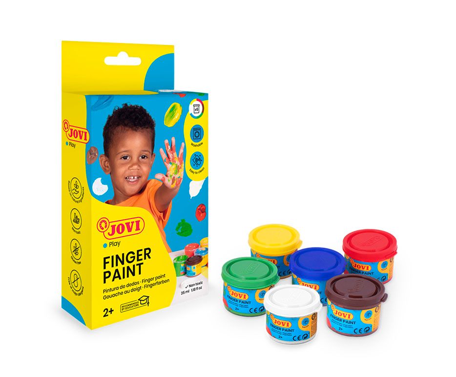 JOVI prstové barvy 6 x 35 ml