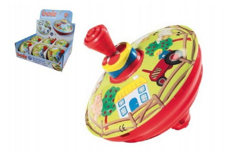 Obrázek produktu: Káča selský dvůr kov/ plast průměr 13 cm