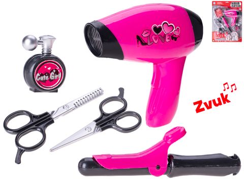 Obrázek produktu: Kadeřnický set s fénem na baterie a doplňky 5 ks