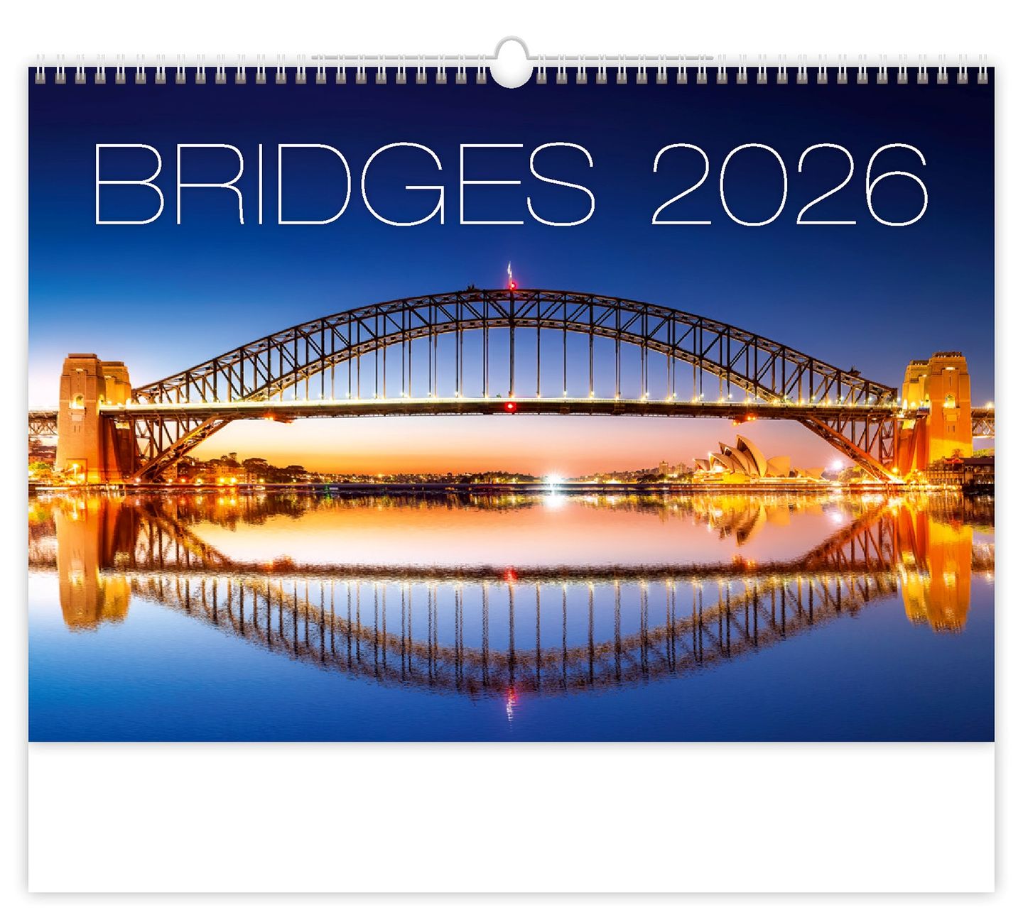 Kalendář nástěnný 2026 - Bridges