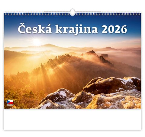 Obrázek produktu: Kalendář nástěnný 2026 - Česká krajina