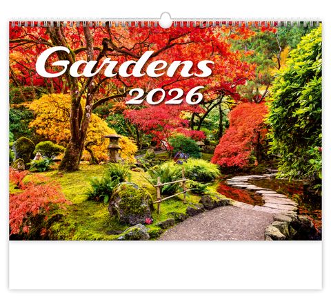 Obrázek produktu: Kalendář nástěnný 2026 - Gardens