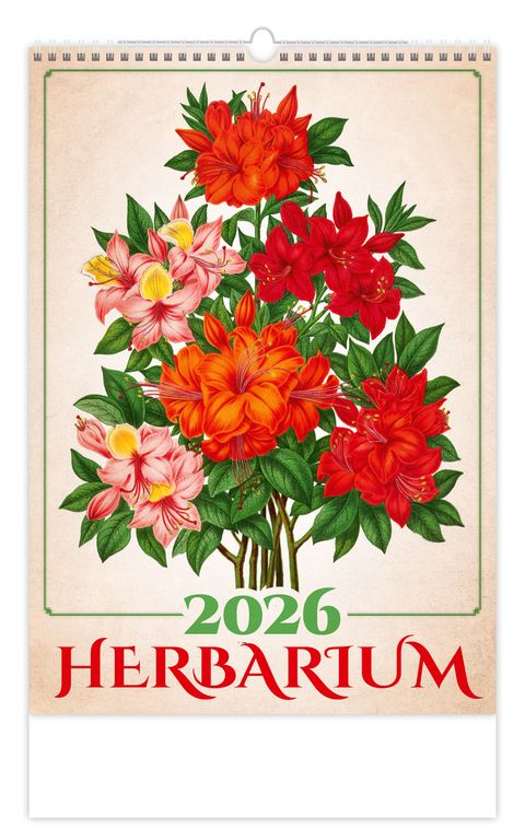 Obrázek produktu: Kalendář nástěnný 2026 - Herbarium