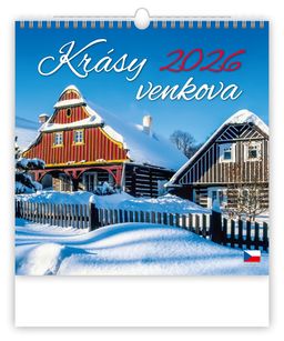 Obrázek produktu: Kalendář nástěnný 2026 - Krásy venkova