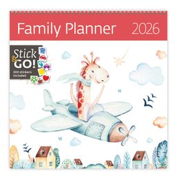 Obrázek produktu: Kalendář nástěnný 2026 Label your days - Family Planner