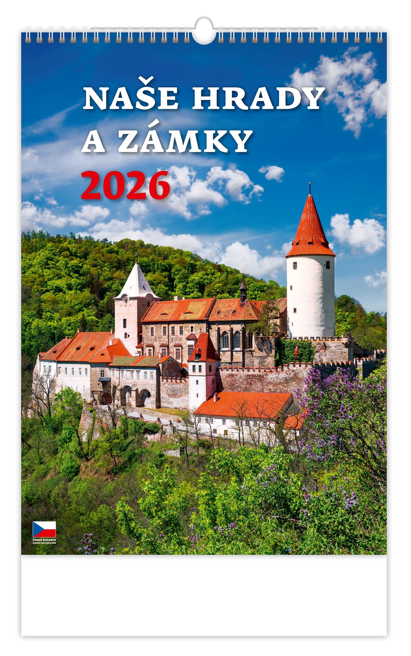 Kalendář nástěnný 2026 - Naše hrady a zámky