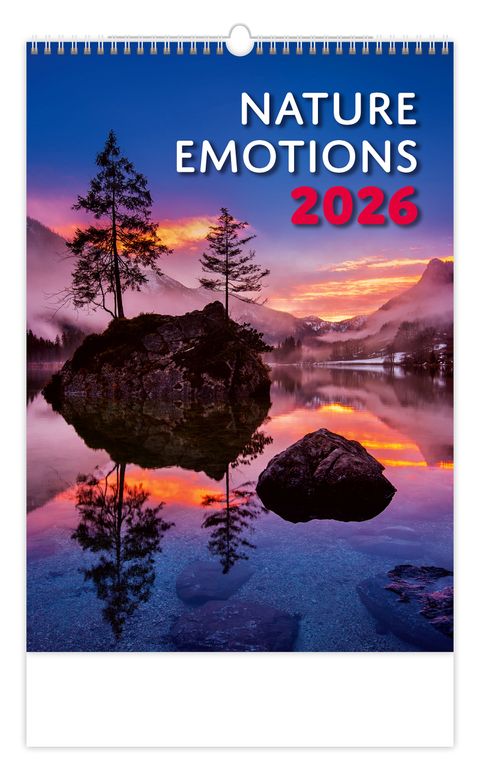 Obrázek produktu: Kalendář nástěnný 2026 - Nature Emotions