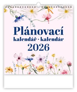 Obrázek produktu: Kalendář nástěnný 2026 - Plánovací kalendář NEW