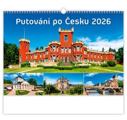 Obrázek produktu: Kalendář nástěnný 2026 - Putování po Česku